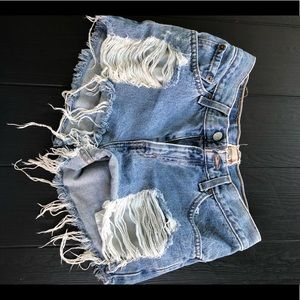 LEVI 501 x LF First of a Kind- denim shorts